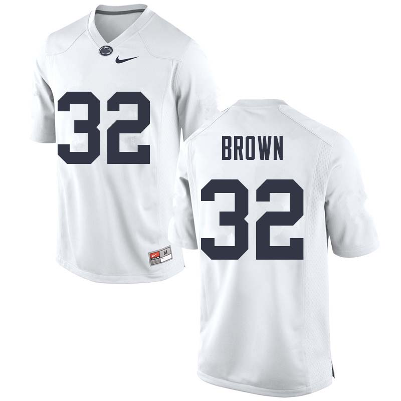 Men #32 Journey Brown Penn State Nittany Lions College Football Jerseys Sale-White - Click Image to Close